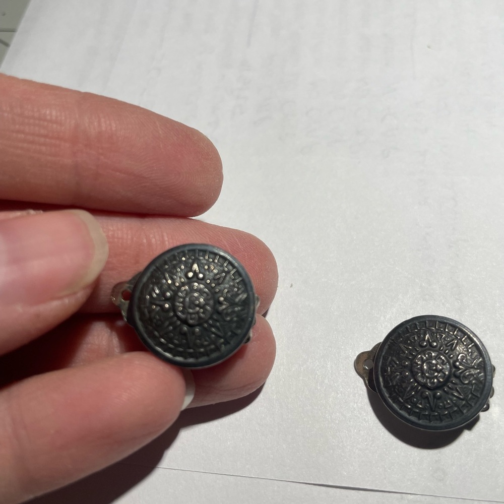 Antique Coin Earrings